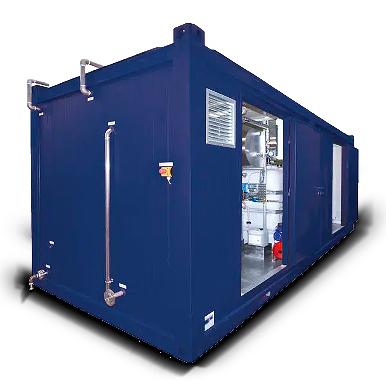Commercial Containerised Steam Boiler Hire